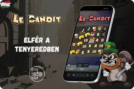 Le Bandit mobil nézet portré módban okostelefonon