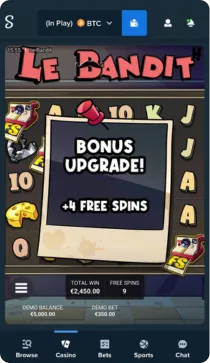 Le Bandit Bonus Upgrade