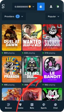 Find the Game Le Bandit